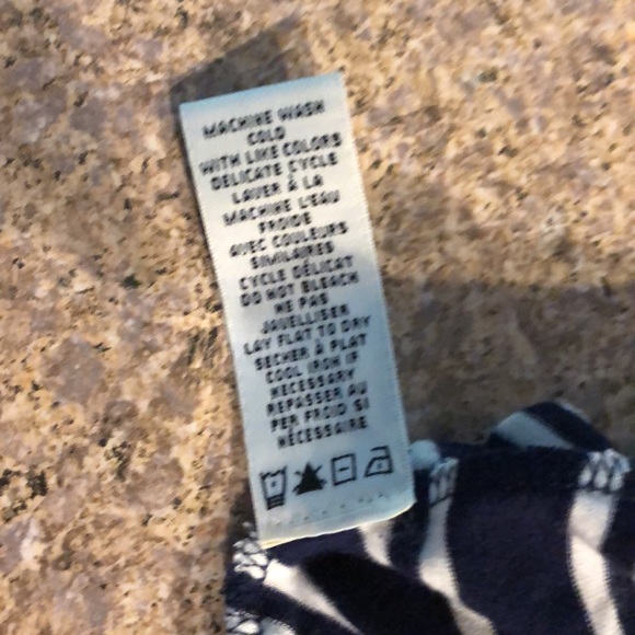 Max Studio Blue and Off White or Cream Dress Small - Picture 15 of 17